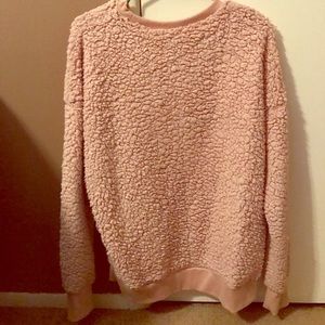 Pink sweater/sweatshirt size Medium